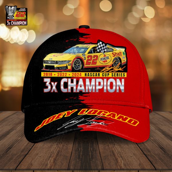 Joey Logano Classic Cap - TANTN 9339