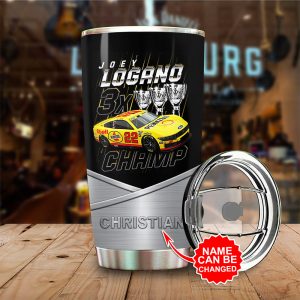 Personalized Joey Logano Tumbler Cup - HOATT 7068