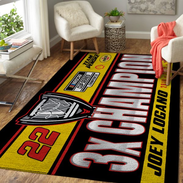 Joey Logano Rectangular Rug - TANTN 9323