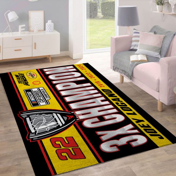 Joey Logano Rectangular Rug - TANTN 9323