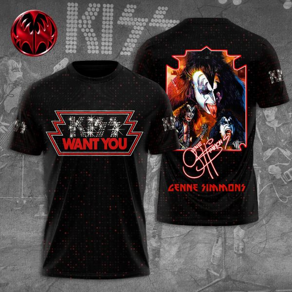 Kiss Band 3D Apparel - GNE 2026