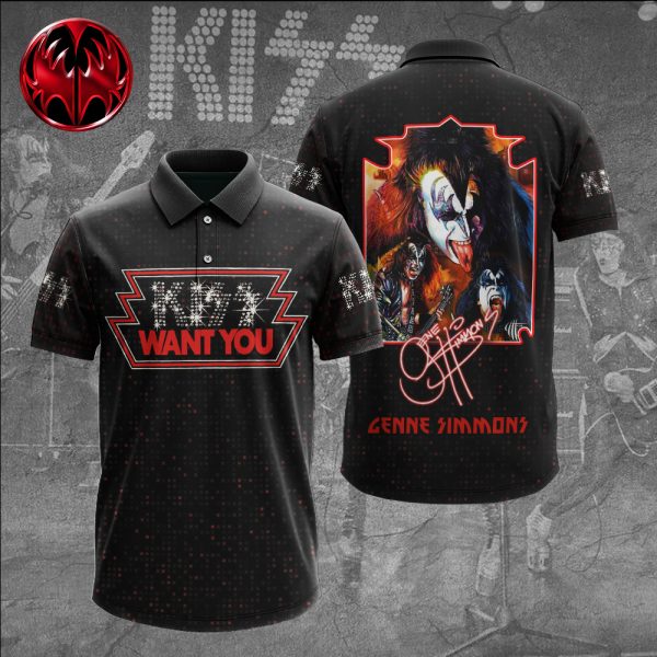 Kiss Band 3D Apparel - GNE 2026