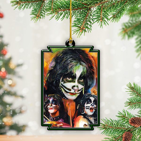 Kiss Band Custom Shape 2-sided Acrylic Ornament - GNE 2030.2