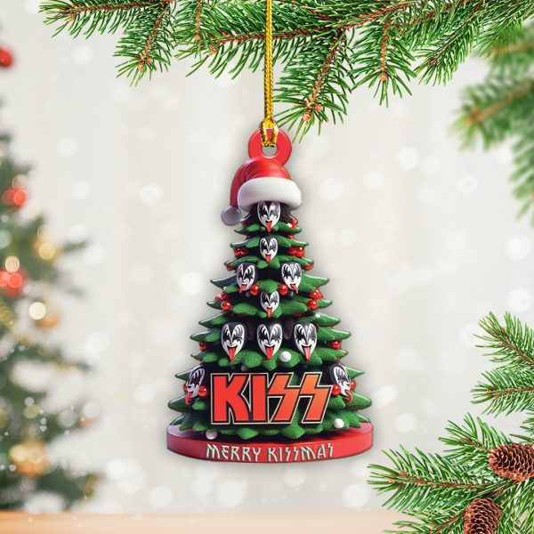 Kiss Band Custom Shape 1-sided Acrylic Ornament - TANTN 9014.5