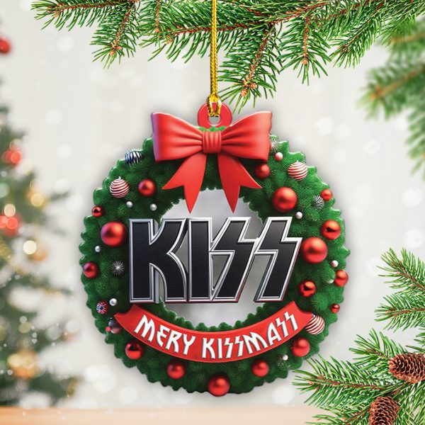 Kiss Band Custom Shape 1-sided Acrylic Ornament - TANTN 9014.6