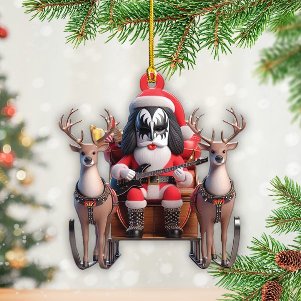 Kiss Band Custom Shape 1-sided Acrylic Ornament - TANTN 9014.4