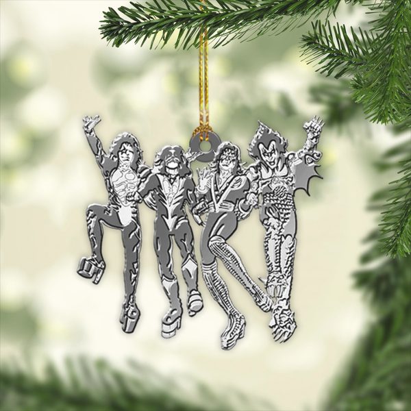 Kiss Band Custom Shape 2-sided Acrylic Ornament - TANTN 9582