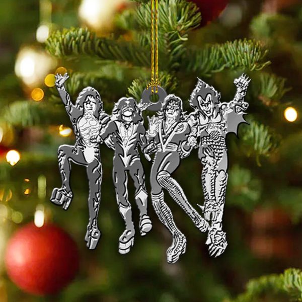 Kiss Band Custom Shape 2-sided Acrylic Ornament - TANTN 9582