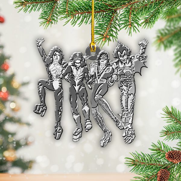 Kiss Band Custom Shape 2-sided Acrylic Ornament - TANTN 9582