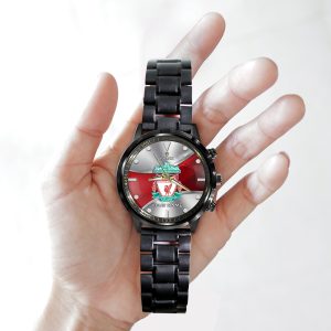 Personalized Liverpool x Rolex Black Stainless Steel Watch - MAITM 8845