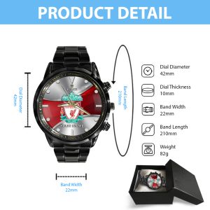 Personalized Liverpool x Rolex Black Stainless Steel Watch - MAITM 8845