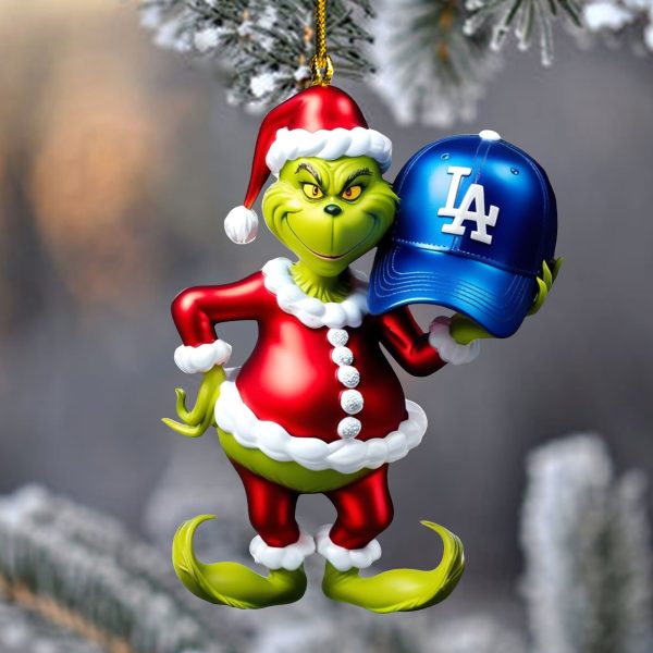 Los Angeles Dodgers Custom Shape 2-sided Acrylic Ornament – TANTN 9057.1