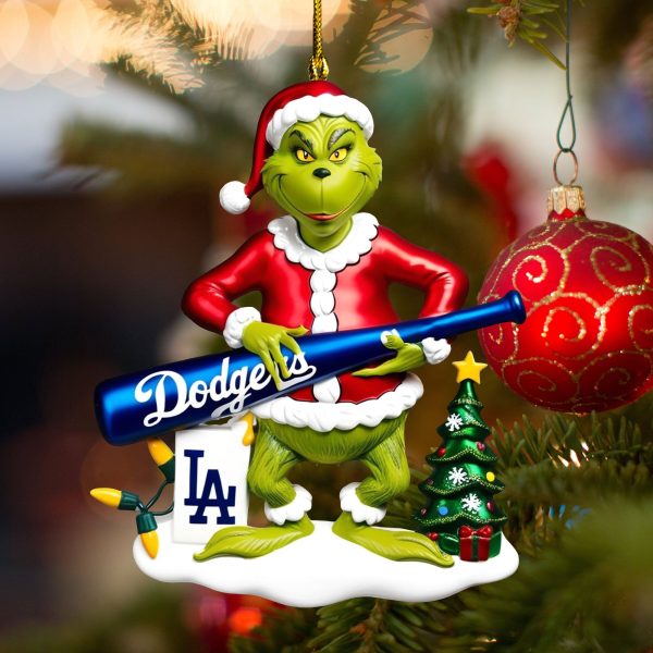 Los Angeles Dodgers Custom Shape 2-sided Acrylic Ornament – TANTN 9057.3