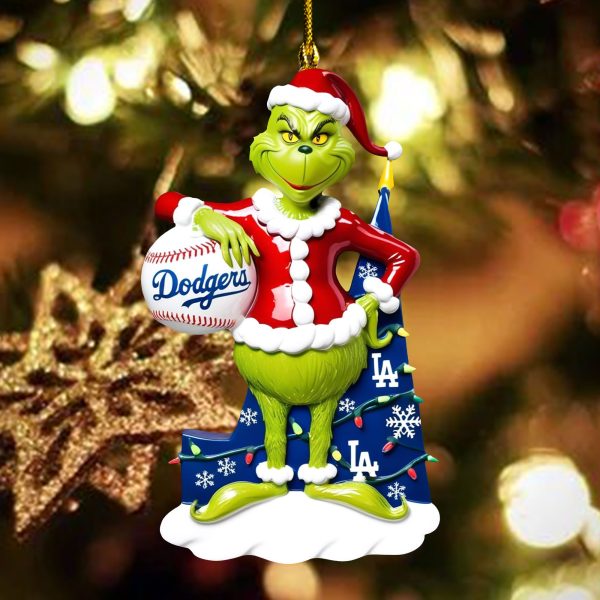 Los Angeles Dodgers Custom Shape 2-sided Acrylic Ornament – TANTN 9057.4