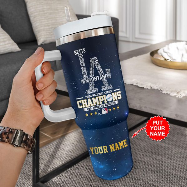 Personalized Los Angeles Dodgers 40Oz Stanley Tumbler - HOATT 6905