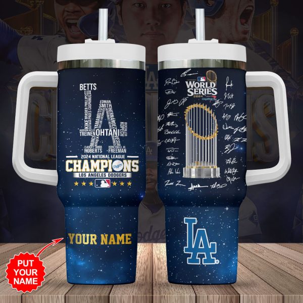 Personalized Los Angeles Dodgers 40Oz Stanley Tumbler - HOATT 6905