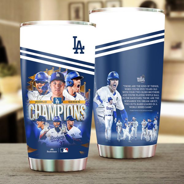 Los Angeles Dodgers Tumbler Cup - TANTN 9083