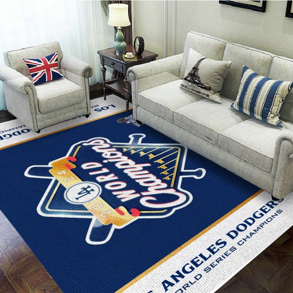 Los Angeles Dodgers Rectangular Rug - TANTN 9241