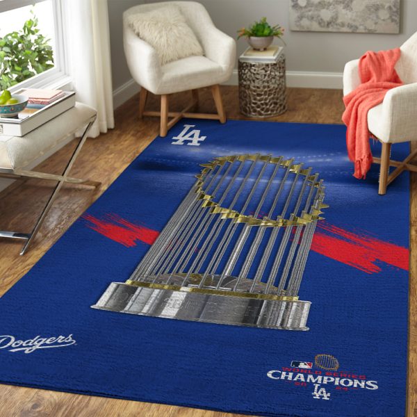 Los Angeles Dodgers Rectangular Rug - TANTN 9264