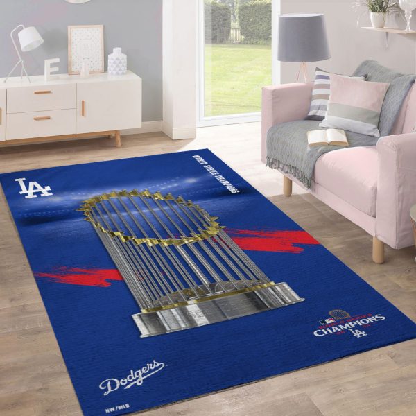 Los Angeles Dodgers Rectangular Rug - TANTN 9264