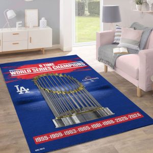 Los Angeles Dodgers Rectangular Rug - TANTN 9265