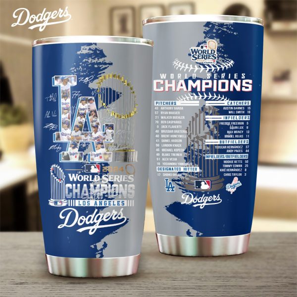 Los Angeles Dodgers Tumbler Cup - TANTN 9274