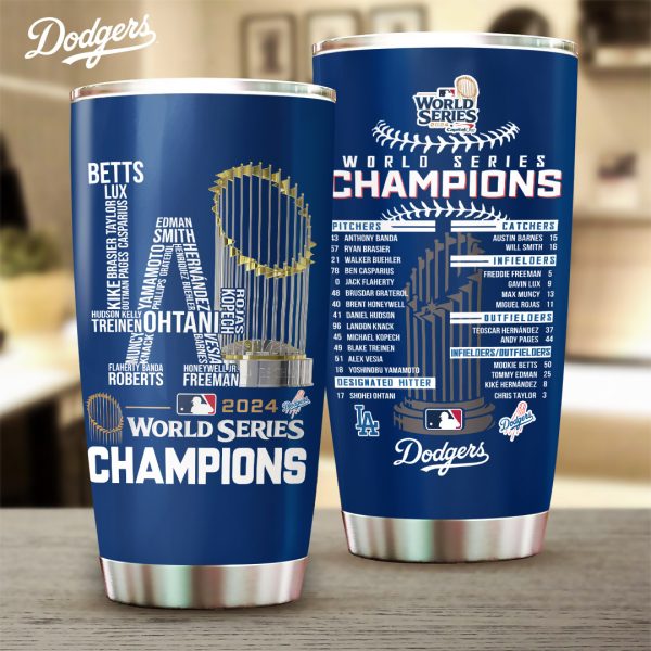 Los Angeles Dodgers Tumbler Cup - TANTN 9276