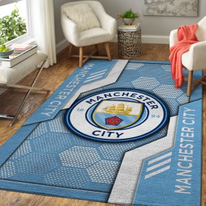 Manchester City Rectangular Rug - TANTN 9555