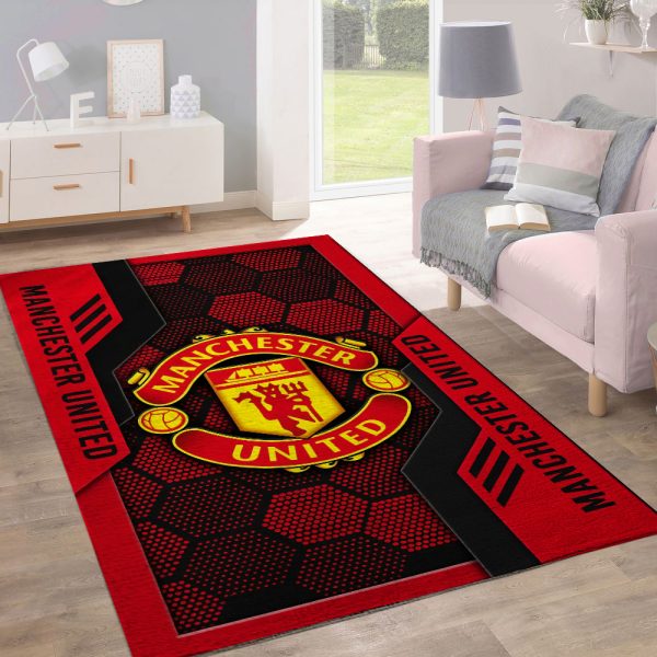 Manchester United Rectangular Rug - TANTN 9556