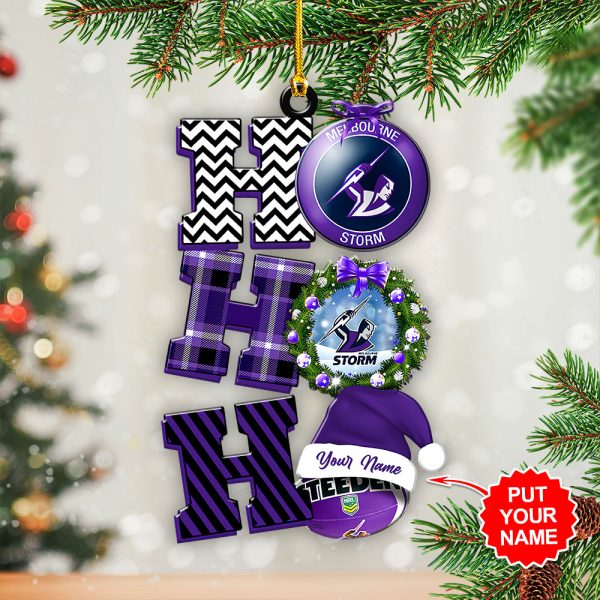 Personalized Melbourne Storm Custom Shape 1-sided Acrylic Ornament - HOATT 6980