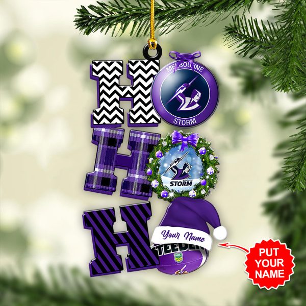 Personalized Melbourne Storm Custom Shape 1-sided Acrylic Ornament - HOATT 6980