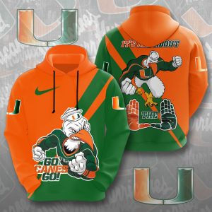 Miami Hurricanes Football 3D Apparel - MAITM 8724