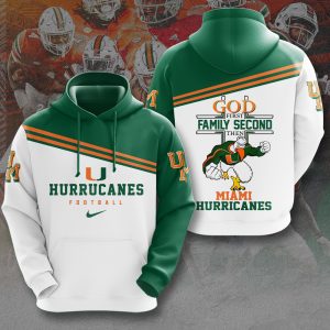 Miami Hurricanes Football 3D Apparel - MAITM 8669