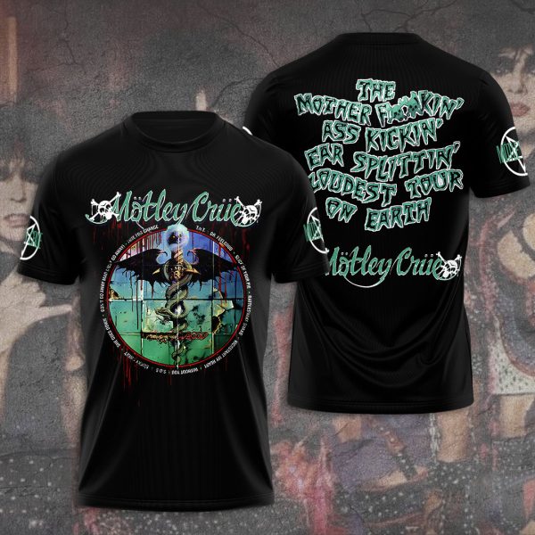 Mötley Crüe 3D Apparel – TANTN 9541