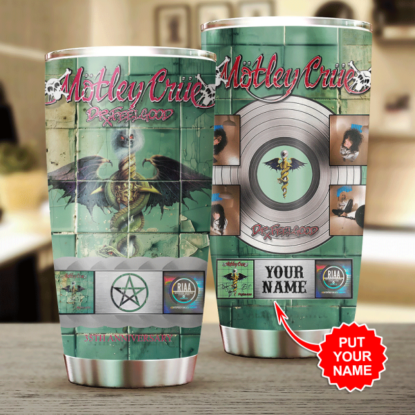 Personalized Mötley Crüe Tumbler Cup – HOATT 7166