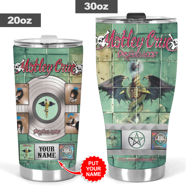 Personalized Mötley Crüe Tumbler Cup – HOATT 7166