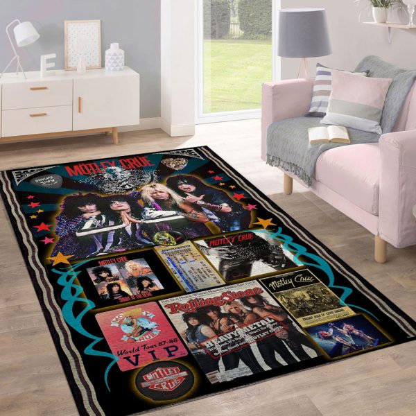 Mötley Crüe Rectangular Rug - HOATT 6918