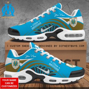 Personalized Olympique de Marseille Air Max Shoes - TANTN 9383