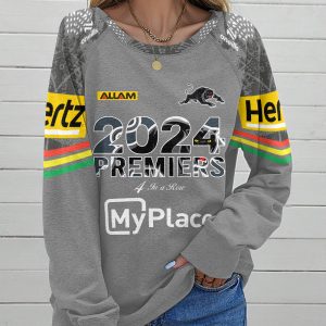 Penrith Panthers Round Neck Raglan Sleeve Sweatshirt – MAITM 8790