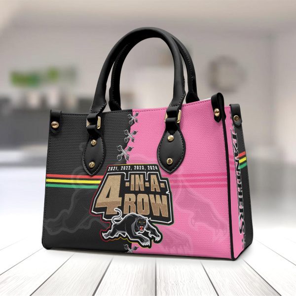 Penrith Panthers Leather HandBag - HOATT 7032