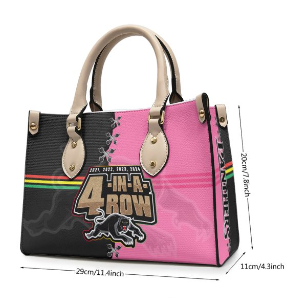 Penrith Panthers Leather HandBag - HOATT 7032