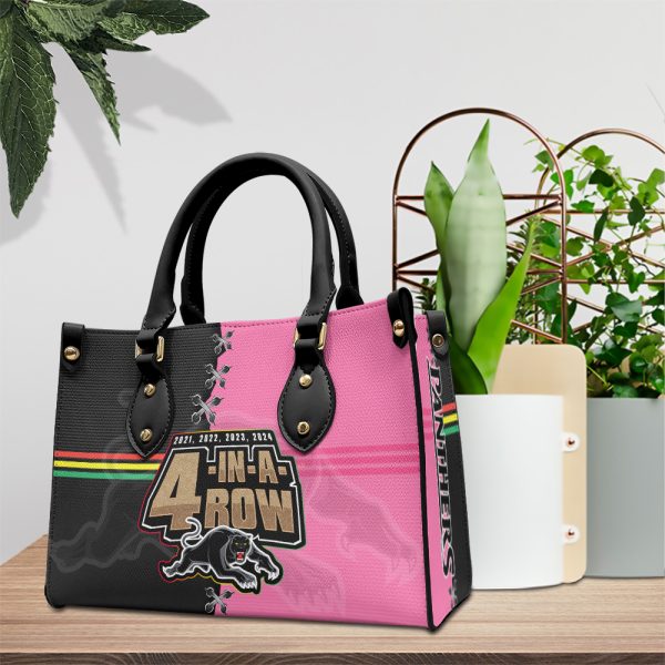 Penrith Panthers Leather HandBag - HOATT 7032