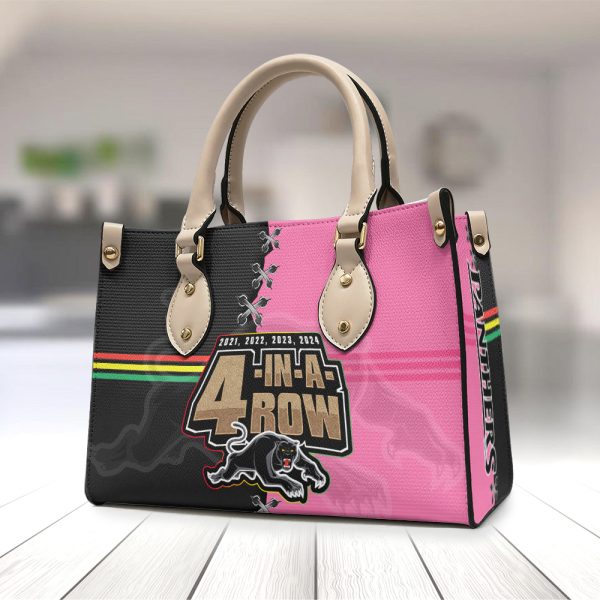 Penrith Panthers Leather HandBag - HOATT 7032