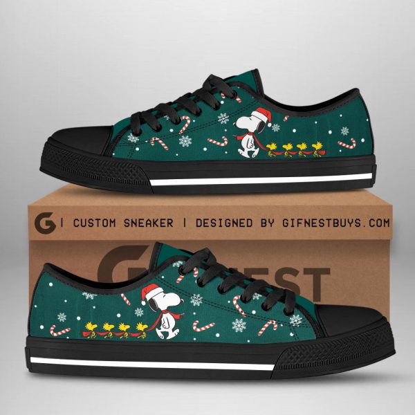 Snoopy Low Top Canvas Shoes - HOATT 7002