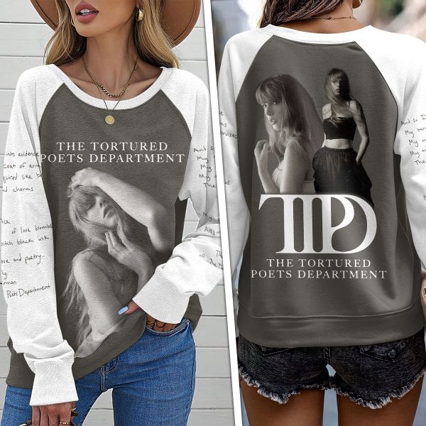 Taylor Swift Round Neck Raglan Sleeve Sweatshirt – HOATT 7197