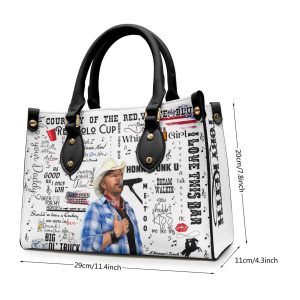 Toby Keith Leather HandBag - HOATT 7101