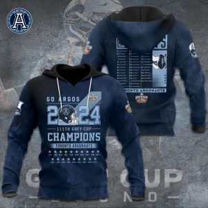 CFL Toronto Argonauts 3D Apparel – TANTN 9451