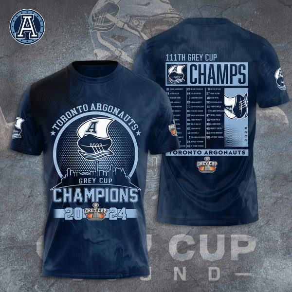 CFL Toronto Argonauts 3D Apparel – TANTN 9455