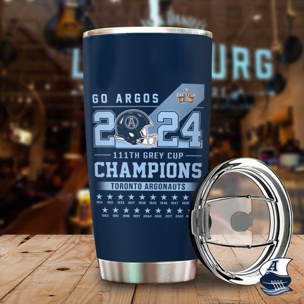 CFL Toronto Argonauts Tumbler Cup - TANTN 9452