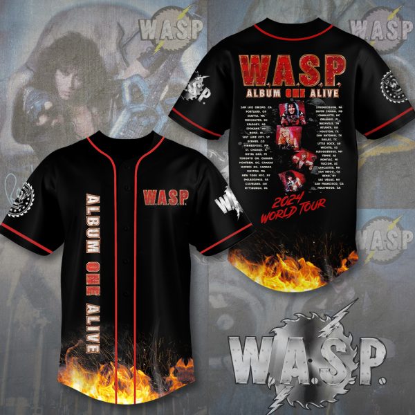 W.A.S.P. Baseball Jersey - HOATT 7158